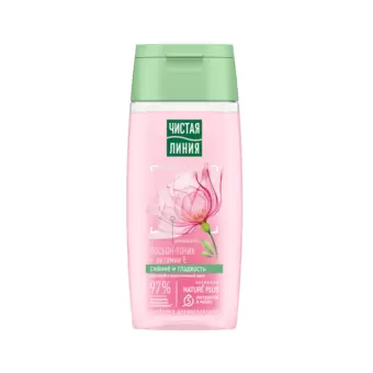 Лосьон-тоник для сухой и чувствительной кожи Сияние и гладкость с экстрактом розы и витамином Е