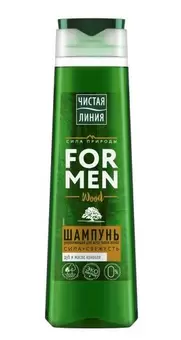 FOR MEN Шампунь укрепляющий сила и свежесть для всех типов волос Дуб и масло конопли
